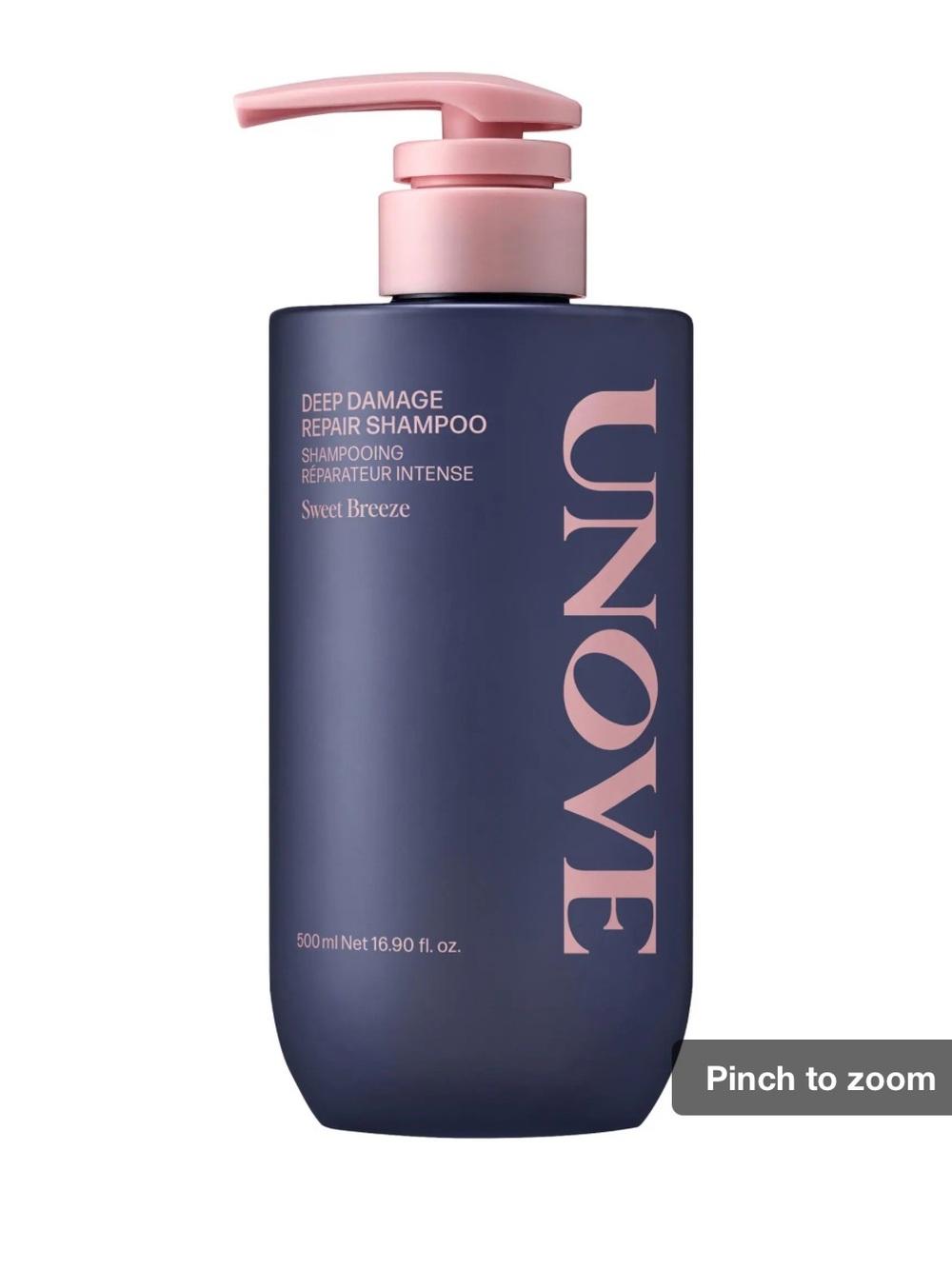 Unove deep damage repair shampoo
